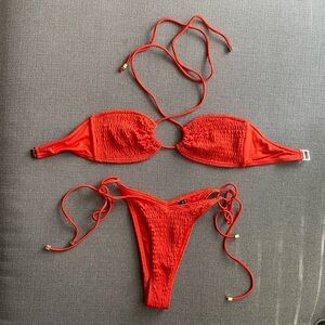 Orange Bikini Set